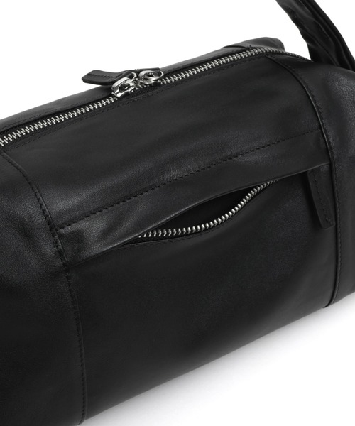 YArKA（ヤーカ）の「【YArKA/ヤーカ】real leather rectangle style 2way bag [bbws4] / リアルレザー横長長方形2wayバッグ（ショルダーバッグ・レディース・ブラック・FREE）」の13枚目の写真
