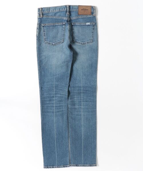 AUTHEN(オーセン)の「【AUTHEN】オーセン/ CIRCULAR DENIM SLIM STRAIGHT(ユニセックス)(デニムパンツ・レディース・インディゴブルー・33inch/31inch/29inch/27inch/25inch/23inch)」の2枚目の写真