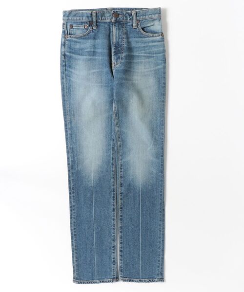 AUTHEN(オーセン)の「【AUTHEN】オーセン/ CIRCULAR DENIM SLIM STRAIGHT(ユニセックス)(デニムパンツ・レディース・インディゴブルー・33inch/31inch/29inch/27inch/25inch/23inch)」の3枚目の写真