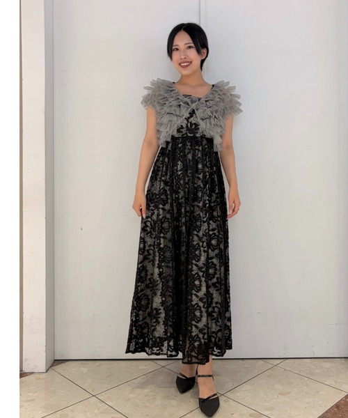 Cupid Heart(キューピッドハート)の「【Cupid Heart】結婚式用!スパークルレースドレス(ドレス・レディース・ミント/アイボリー/ブラック・MEDIUM)」の7枚目の写真