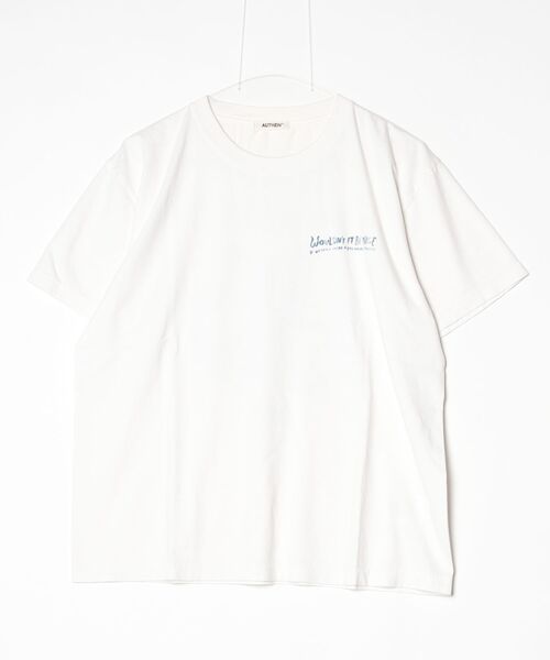 AUTHEN(オーセン)の「【AUTHEN】オーセン/ AUTHEN x Shiomi Wada NICE T-SHIRT(Tシャツ/カットソー・レディース・ブラック/オフホワイト・LARGE/MEDIUM/SMALL)」の3枚目の写真
