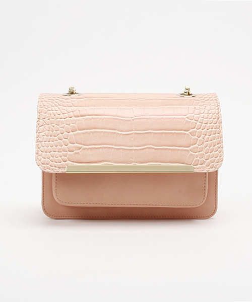 OUTLET（アウトレット）の「【DouDou】配色チェーンBag（ショルダーバッグ・レディース・ブルー/ピンク/ホワイト・FREE）」の9枚目の写真