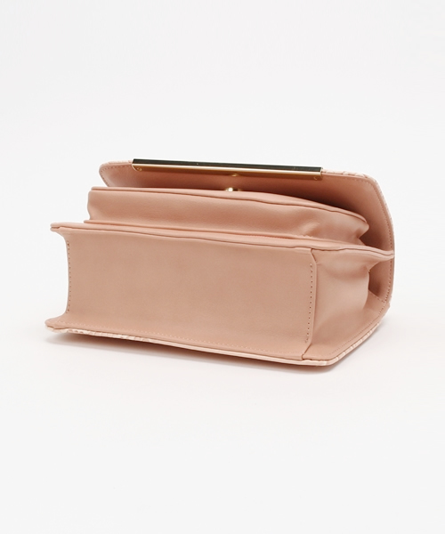 OUTLET（アウトレット）の「【DouDou】配色チェーンBag（ショルダーバッグ・レディース・ブルー/ピンク/ホワイト・FREE）」の13枚目の写真