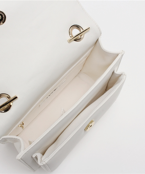 OUTLET（アウトレット）の「【DouDou】配色チェーンBag（ショルダーバッグ・レディース・ブルー/ピンク/ホワイト・FREE）」の7枚目の写真