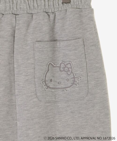 le.coeur blanc（ルクールブラン）の「【HELLO KITTY】刺繍スウェットスカート（スカート・レディース・ネイビー/グレー・38）」の19枚目の写真