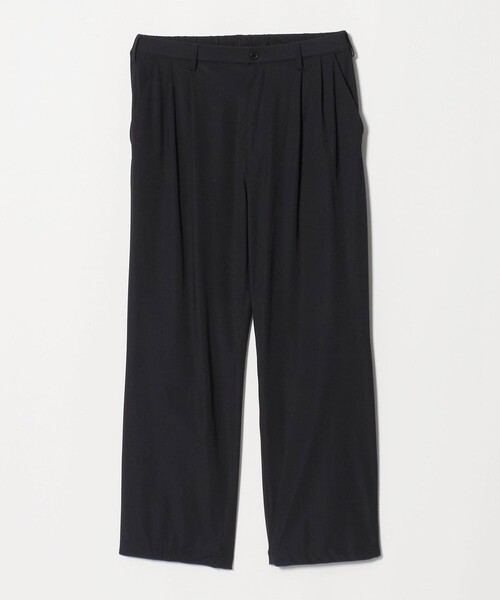 UNITED ARROWS(ユナイテッドアローズ)の「ナイロン/ポリウレタン エコニール 2プリーツ パンツ タテヨコストレッチ(その他パンツ・メンズ・ブラック/モカ・XL/M/S/L)」の22枚目の写真
