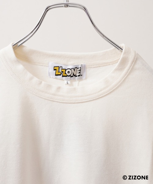 1111clothing(ワンフォークロージング)の「【ZIZONE/ジゾーン】正規ライセンス Pingo Coffee バックプリントTシャツ /ビッグシルエット / 3Dジェルステッカー付き(Tシャツ/カットソー・レディース・クリーム/ピンク・M/S/L)」の15枚目の写真