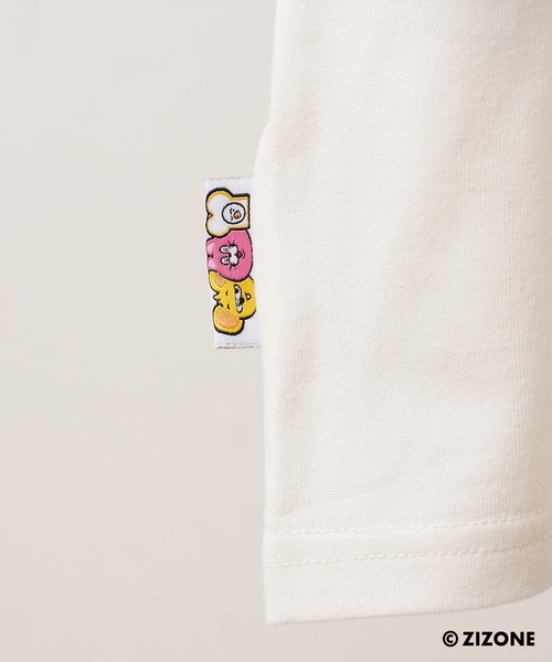 1111clothing(ワンフォークロージング)の「【ZIZONE/ジゾーン】正規ライセンス Pingo Coffee バックプリントTシャツ /ビッグシルエット / 3Dジェルステッカー付き(Tシャツ/カットソー・レディース・クリーム/ピンク・M/S/L)」の19枚目の写真