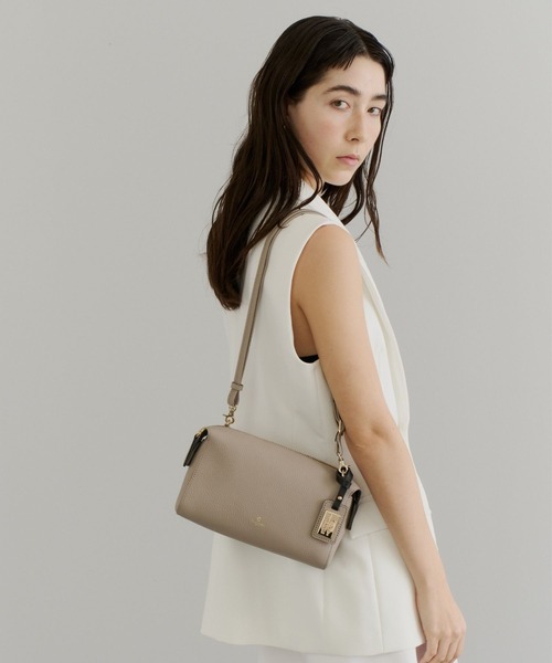 PELLEBORSA(ペレボルサ)の「シンプルショルダーポーチ Reinette 4717(ショルダーバッグ・レディース・ブルー系その他/ブラック/ベージュ系その他・FREE)」の10枚目の写真