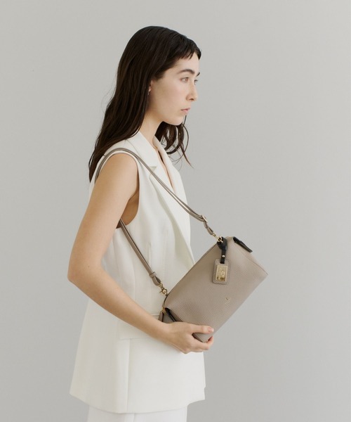 PELLEBORSA(ペレボルサ)の「シンプルショルダーポーチ Reinette 4717(ショルダーバッグ・レディース・ブルー系その他/ブラック/ベージュ系その他・FREE)」の13枚目の写真