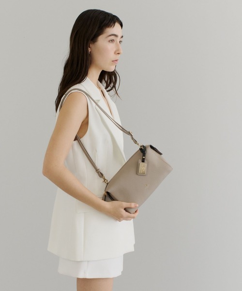 PELLEBORSA(ペレボルサ)の「シンプルショルダーポーチ Reinette 4717(ショルダーバッグ・レディース・ブルー系その他/ブラック/ベージュ系その他・FREE)」の14枚目の写真