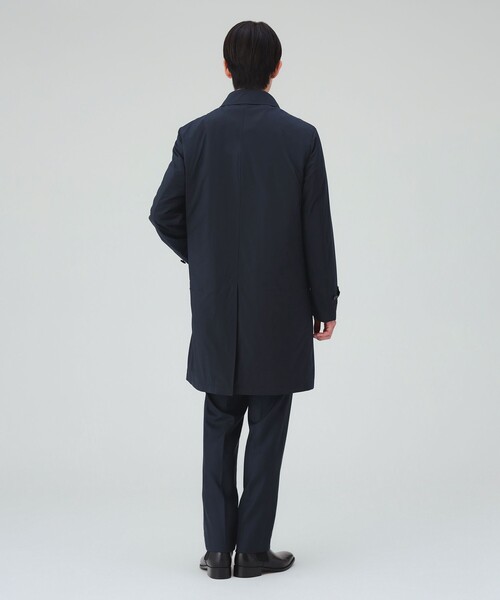 BEAMS HEART(ビームスハート)の「ダントツ撥水(R) 2WAY ステンカラーコート(ステンカラーコート・メンズ・ネイビー/ブラック・LARGE/SMALL/X-LARGE/MEDIUM)」の3枚目の写真