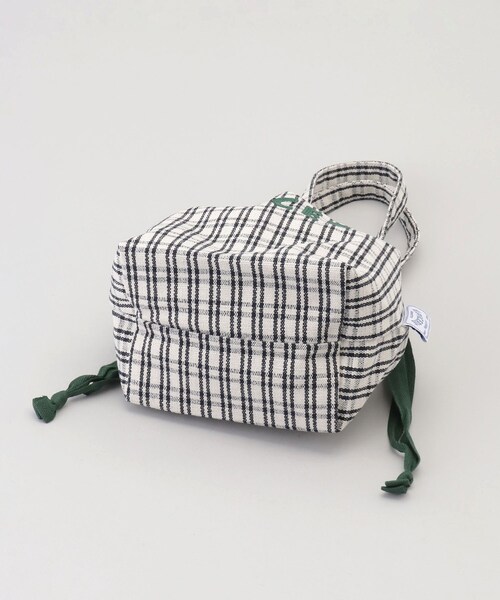 212 KITCHEN STORE（トゥワントゥキッチンストア）の「フレンチエピスリークール巾着トート CHECK/BLACK（キッチンツール・レディース・その他・00）」の5枚目の写真