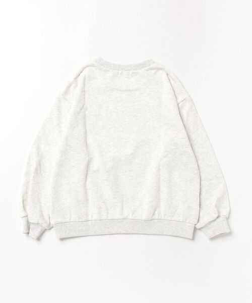 KP(ケーピー)の「【GOOD PRICE】 フォトグラフィック トレーナー(スウェット・キッズ・オートミール/ラベンダー・120cm/140cm/150cm/160cm/130cm)」の3枚目の写真