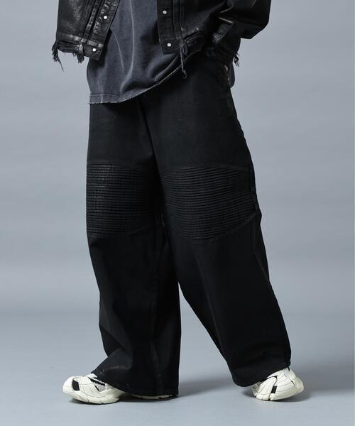 DANKE SCHON(ダンケシェーン)の「DankeSchon/ダンケシェーン/BAGGY JEANS/RUBBER BIKER(デニムパンツ・メンズ・その他4/ブラック・S/L/M)」の3枚目の写真