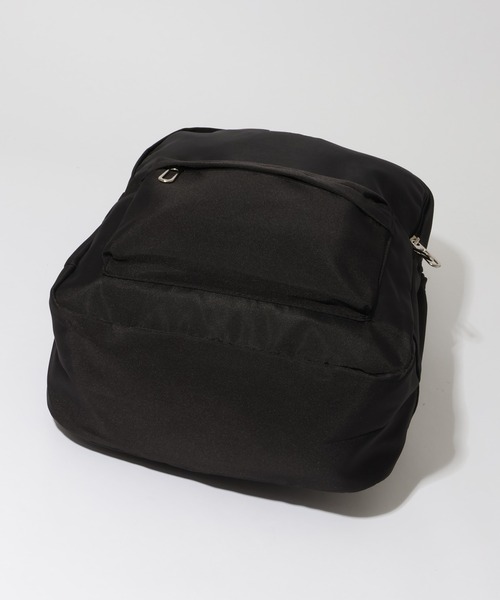 MUCENT(ムセント)の「【MUCENT/ムセント】DONDA SIGNATURE LOGO BACK PACK/ドンダシグネチャーバックパック(バックパック/リュック・レディース・ブラック・FREE)」の11枚目の写真