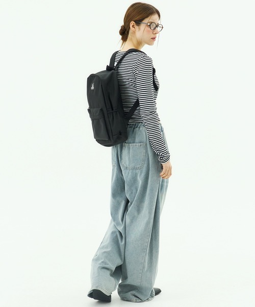 MUCENT(ムセント)の「【MUCENT/ムセント】DONDA SIGNATURE LOGO BACK PACK/ドンダシグネチャーバックパック(バックパック/リュック・レディース・ブラック・FREE)」の6枚目の写真
