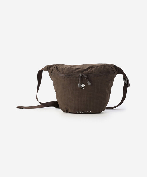 GYMPHLEX（ジムフレックス）の「Gymphlex | ナイロンリップストップ サコッシュ Orton 1.8 UNISEX（ショルダーバッグ・レディース・ブルー/ブラウン/グレー/ブラック・-）」の4枚目の写真