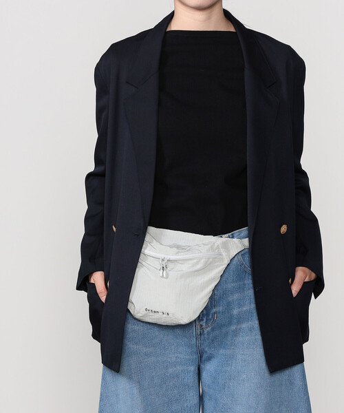 GYMPHLEX（ジムフレックス）の「Gymphlex | ナイロンリップストップ サコッシュ Orton 1.8 UNISEX（ショルダーバッグ・レディース・ブルー/ブラウン/グレー/ブラック・-）」の9枚目の写真