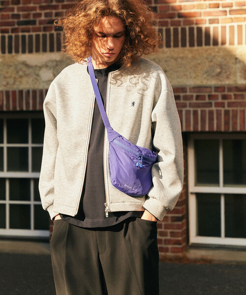 GYMPHLEX（ジムフレックス）の「Gymphlex | ナイロンリップストップ サコッシュ Orton 1.8 UNISEX（ショルダーバッグ・レディース・ブルー/ブラウン/グレー/ブラック・-）」の12枚目の写真