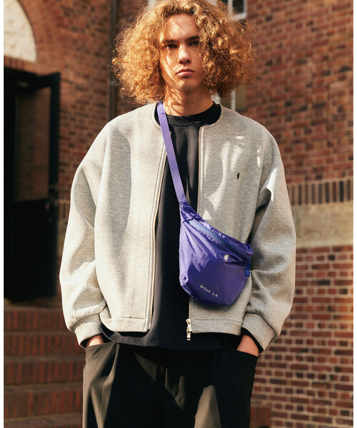GYMPHLEX（ジムフレックス）の「Gymphlex | ナイロンリップストップ サコッシュ Orton 1.8 UNISEX（ショルダーバッグ・レディース・ブルー/ブラウン/グレー/ブラック・-）」の10枚目の写真