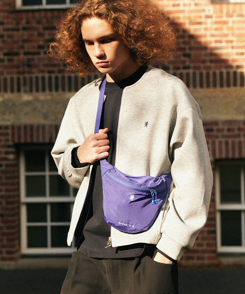 GYMPHLEX（ジムフレックス）の「Gymphlex | ナイロンリップストップ サコッシュ Orton 1.8 UNISEX（ショルダーバッグ・レディース・ブルー/ブラウン/グレー/ブラック・-）」の17枚目の写真