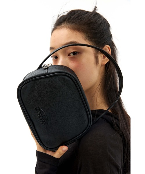 EMIS(イミス)の「GRAIN CAMERA TOTE BAG(ショルダーバッグ・レディース・クリーム/ピンク/ブラック・FREE)」の13枚目の写真