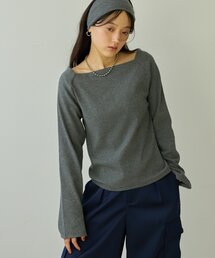 【Noka】2WAYオフショルプルオーバー《WEB限定》