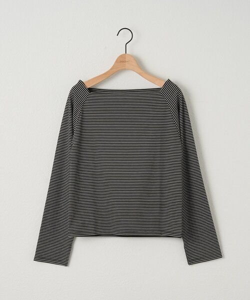 DISCOAT（ディスコート）の「【Noka】2WAYオフショルプルオーバー《WEB限定》（Tシャツ/カットソー・レディース・ブラック/グレー/オフホワイト/バーガンディー・FREE）」の2枚目の写真