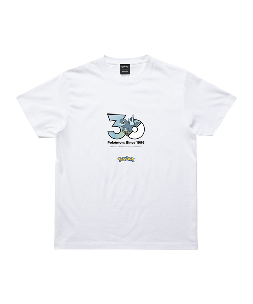 ZOZOSPOT(ゾゾスポット)の「Pokemon 30th Anniversary 1025 T-shirt 「セゴール」(Tシャツ/カットソー・レディース・ホワイト・160cm/150cm/140cm/130cm/120cm/110cm/100cm/XXX-LARGE/XX-LARGE/X-LARGE/LARGE/MEDIUM/SMALL)」の1枚目の写真