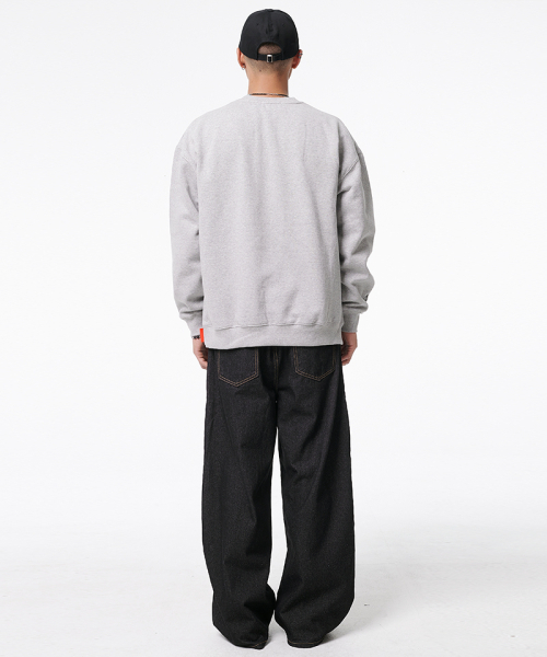 ARTISTWEAR(アーティストウェア)の「グラウンド 生デニム ワイドデニムパンツ(デニムパンツ・レディース・ブラック・MEDIUM/LARGE/X-LARGE)」の6枚目の写真