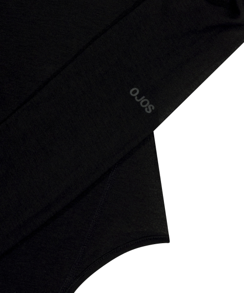 OJOS(オホス)の「Curved Cut Layered Tee / Black(Tシャツ/カットソー・レディース・その他・1/2)」の5枚目の写真