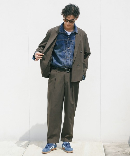 BAYFLOW（ベイフロー）の「［セットアップ可］ライトイージートラウザー（その他パンツ・メンズ・ブラウン/ネイビー・MEDIUM/LARGE）」の6枚目の写真