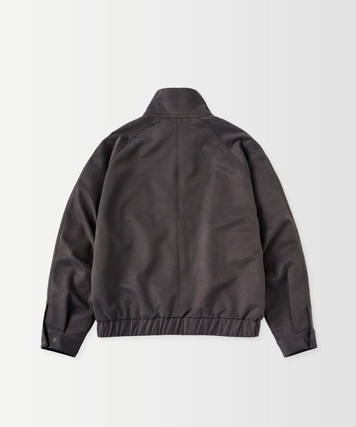 +phenix(プラスフェニックス)の「+phenix(プラスフェニックス)COTTON-LIKE HARRINGTON JKT コットンライク ハリントンジャケット / WINDSTOPPER PRODUCTS BY GORE-TEX LABS(ブルゾン・メンズ・チャコール/ブラウン/ネイビー・L/S/M)」の6枚目の写真