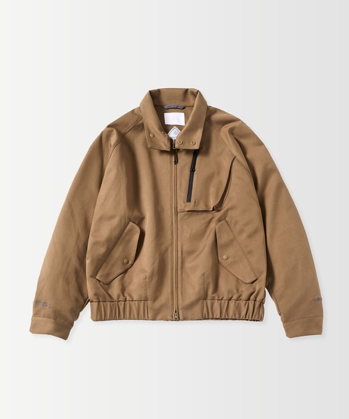 +phenix(プラスフェニックス)の「+phenix(プラスフェニックス)COTTON-LIKE HARRINGTON JKT コットンライク ハリントンジャケット / WINDSTOPPER PRODUCTS BY GORE-TEX LABS(ブルゾン・メンズ・チャコール/ブラウン/ネイビー・L/S/M)」の7枚目の写真