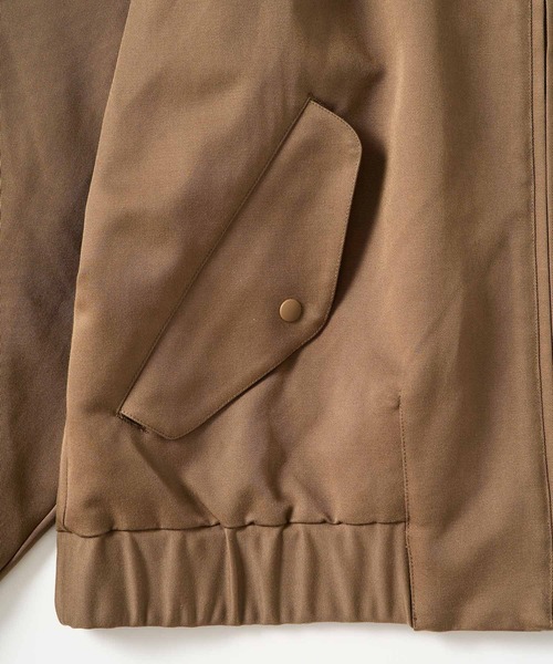 +phenix(プラスフェニックス)の「+phenix(プラスフェニックス)COTTON-LIKE HARRINGTON JKT コットンライク ハリントンジャケット / WINDSTOPPER PRODUCTS BY GORE-TEX LABS(ブルゾン・メンズ・チャコール/ブラウン/ネイビー・L/S/M)」の10枚目の写真