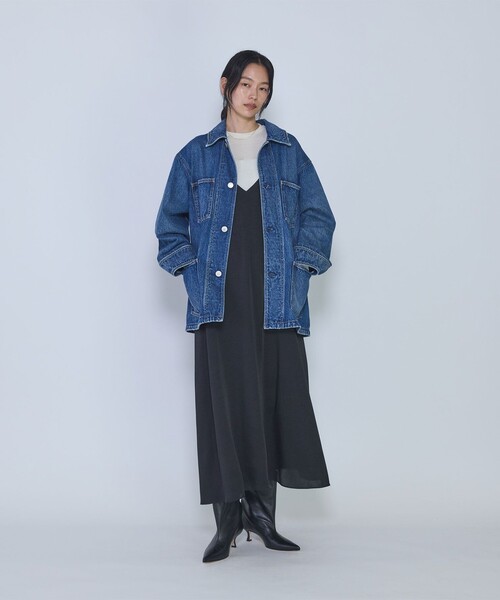 1er Arrondissement(プルミエアロンディスモン)の「ウールチューブラークルーネックトップス(Tシャツ/カットソー・レディース・ブラウン/オフホワイト/ブラック・FREE)」の17枚目の写真