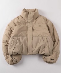 【97】【KELTY/ケルティ】中綿 クロップド ジャケット/パファージャケット/ブルゾン/ショート丈/短丈/シンサレート/3M/撥水加工/レディース
