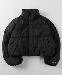 【97】【KELTY/ケルティ】中綿 クロップド ジャケット/パファージャケット/ブルゾン/ショート丈/短丈/シンサレート/3M/撥水加工/レディース