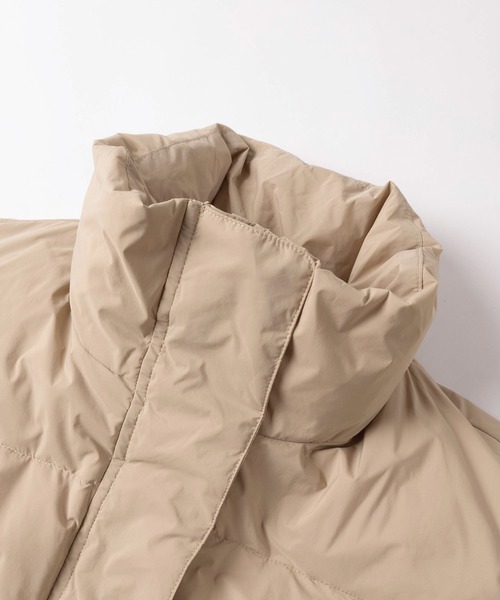 KELTY(ケルティ)の「【97】【KELTY/ケルティ】中綿 クロップド ジャケット/パファージャケット/ブルゾン/ショート丈/短丈/シンサレート/3M/撥水加工/レディース(ダウンジャケット/コート・レディース・チャコールグレー/バーガンディー/ベージュ/ブラック・FREE)」の6枚目の写真