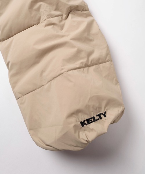 KELTY(ケルティ)の「【97】【KELTY/ケルティ】中綿 クロップド ジャケット/パファージャケット/ブルゾン/ショート丈/短丈/シンサレート/3M/撥水加工/レディース(ダウンジャケット/コート・レディース・チャコールグレー/バーガンディー/ベージュ/ブラック・FREE)」の12枚目の写真
