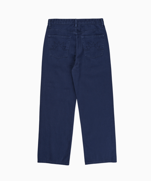 HELLO SUNRISE(ハローサンライズ)の「Sunrise レギュラー5Pパンツ_ディープブルー(その他パンツ・レディース・ダークブルー・SMALL/MEDIUM/LARGE)」の2枚目の写真
