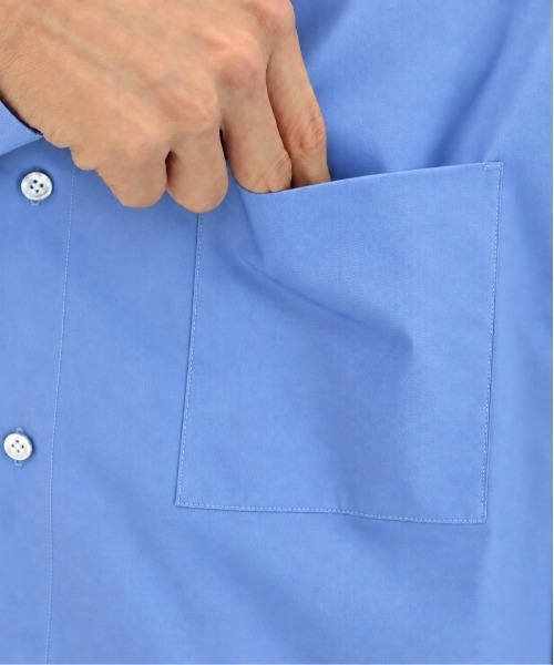 STUDIOUS(ステュディオス)の「【STUDIOUS】Clear broad Shirts(シャツ/ブラウス・メンズ・サックスブルー/ブラック/ホワイト/グレー・1/3/2)」の19枚目の写真