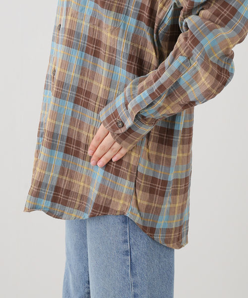 FRAMeWORK(フレームワーク)の「INDIVIDUALIZED SHIRTS ATHLETIC FIT シャツ(シャツ/ブラウス・レディース・モカ/ブラウン・FREE)」の6枚目の写真