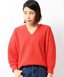 Another Edition | Vネック変形ワッフルプルオーバー2/AEBC V/Nヘンケイ ワッフルPOⅡ(Tシャツ/カットソー)