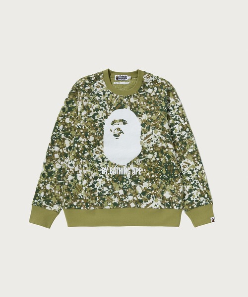 SPLASH CAMO BY BATHING APE CREWNECK SWEATSHIRT（スウェット）｜A