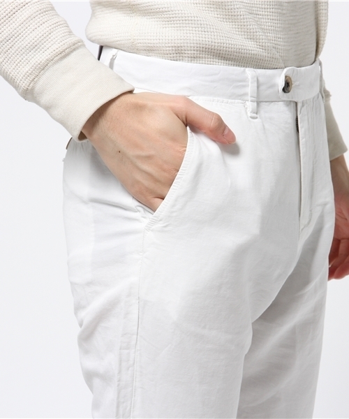 TOMMY HILFIGER（トミーヒルフィガー）の「AJ MERCER CHINO LI/CO GMD（チノパンツ・メンズ・ホワイト・30inch/34inch/32inch/36inch）」の5枚目の写真