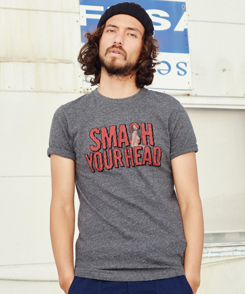 国内発送☆HYSTERIC GLAMOUR☆SMASHYOUR HEADSBM Tシャツ/WH V5d48dUf7wD4.jpg?width=768