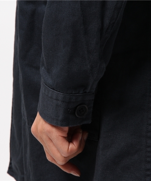 FREEMANS SPORTING CLUB（フリーマンズ スポーティング クラブ）の「FREEMANS SPORTING CLUB JP　C/L KATSURAGI SHOP COAT（その他アウター・メンズ・ベージュ/ネイビー/オフホワイト・3/2）」の8枚目の写真