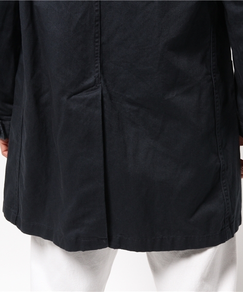 FREEMANS SPORTING CLUB（フリーマンズ スポーティング クラブ）の「FREEMANS SPORTING CLUB JP　C/L KATSURAGI SHOP COAT（その他アウター・メンズ・ベージュ/ネイビー/オフホワイト・3/2）」の16枚目の写真